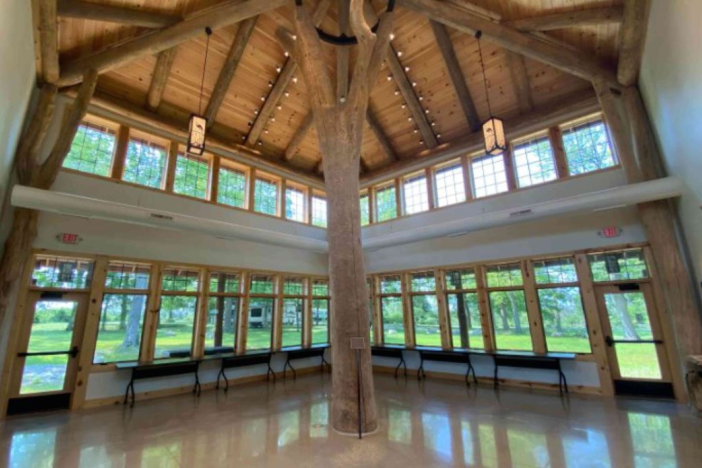 Sheboygan County Marsh Educational Facility inside